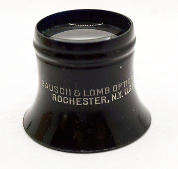 Loupe - Bausch & Lomb Eye Loupe 2 w-5X first production, Verzamelen