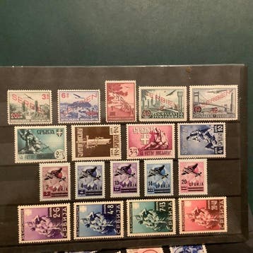 Duitse Rijk - bezetting van Servië (1941-1944) 1941/1942 - 8, Gestempeld