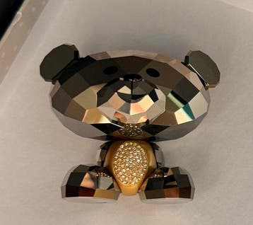 Swarovski - Beeldje - Swarovski Lovlots Ted Bear – retired -