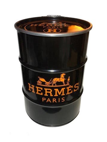 GF Exclusives - Hermès Barrel Artwork By: GF Exclusives, Antiek en Kunst, Kunst | Schilderijen | Modern