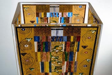 Goebel - Gustav Klimt - Vase - Vase design Stoclet-Fries -