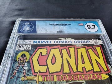 Conan the Barbarian #31 - EGC 9.7 - 1 Graded comic - Eerste, Nieuw