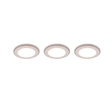 Trio ARGUS inbouwspot | LED | wit mat | Ø 8,2 cm | IP20 | 4W, Verzenden, Nieuw