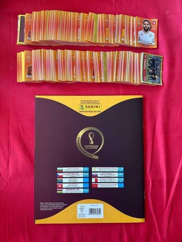 qatar 2022 Panini Empty album + complete loose sticker set -, Collections