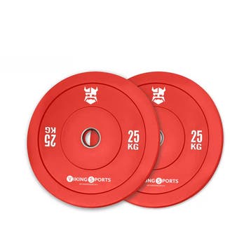 Schijf 25kg Olympisch | 50mm | Laatste Stuks!, Sport en Fitness, Ophalen of Verzenden, Nieuw, Rug, Halterschijven