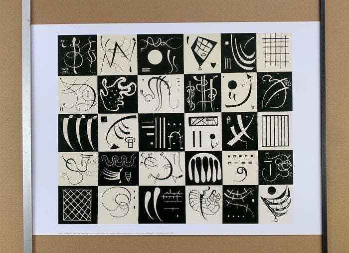 Wassily Kandinsky (1866-1944) - (after) - Trente, 1937 -, Antiquités & Art, Art | Dessins & Photographie