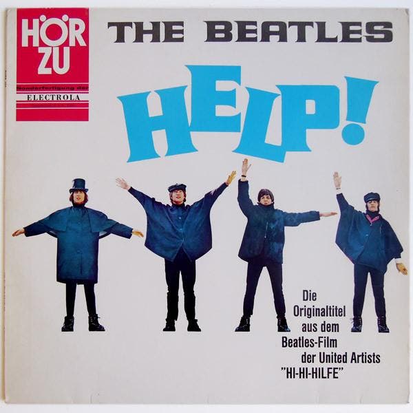The Beatles - Help!, Cd's en Dvd's, Vinyl | Pop, Gebruikt, Verzenden