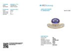 Ring - 14 karaat Geel goud - 1.97ct. tw. Tanzaniet - Diamant