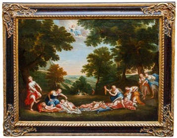Francesco Albani (Bologna, 1578 – 1660), Cerchia di, Kring