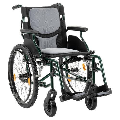 MultiMotion M10 Rolstoel Groen | Lichtgewicht - 45 cm, Diversen, Rolstoelen, Ophalen of Verzenden