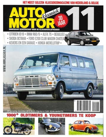 2015 AUTO MOTOR KLASSIEK 11 NEDERLANDS, Ophalen of Verzenden