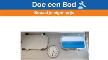 Bieden: SCM Livorno premium porthole with flood, Ophalen of Verzenden