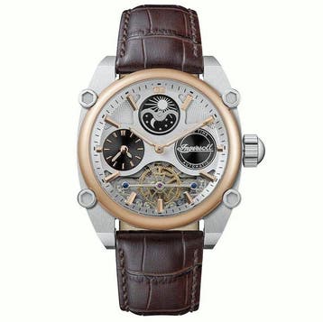 Ingersoll - Automatic - Moon Sun - Gold - Half Skeleton -, Nieuw