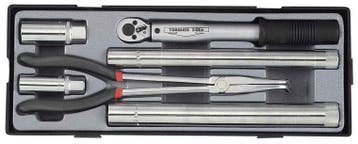 Bougie gereedschap set 6 delig, Verzenden