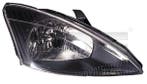 Ford Focus 1998-2002 Zwart Koplamp Rechts (Koplampen), Verzenden, Nieuw