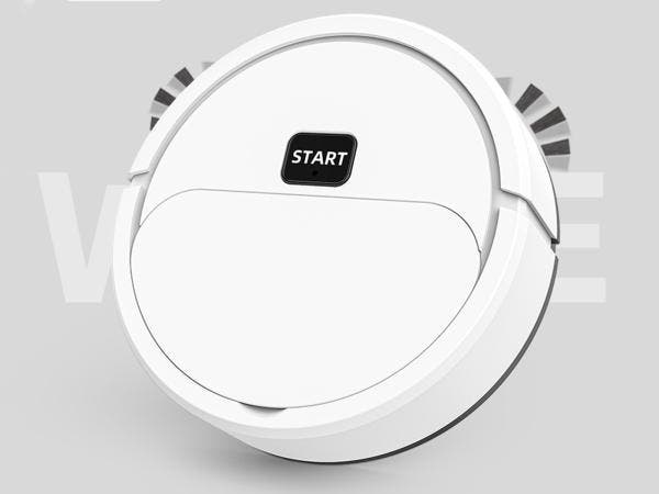 Veiling - Set van 2 mini robotstofzuigers - wit, Electroménager, Aspirateurs