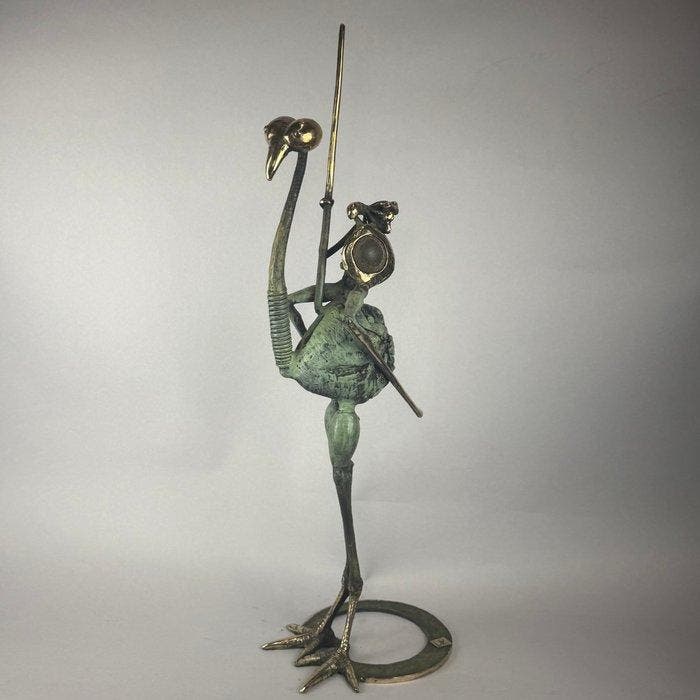 Dariusz Zielinski - “Guardian of Horizons” - 70cm -bronze, Antiek en Kunst, Kunst | Designobjecten