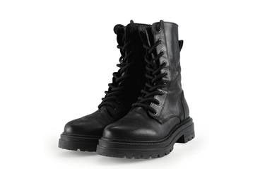 Manfield Veterboots in maat 37 Zwart, Verzenden, Overige typen