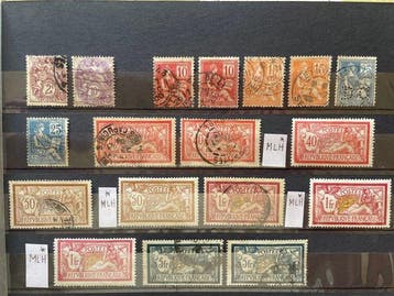 France - France 1876/2000 **/*mlh/°, poste, poste aérienne,