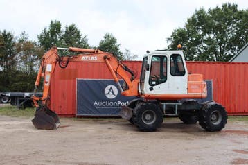 Veiling: Wielgraafmachine Atlas 1104 Diesel 44kW 1995, Ophalen