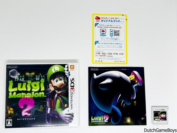 Nintendo 3DS - Luigi Mansion 2 - Japan, Games en Spelcomputers, Games | Nintendo 2DS en 3DS, Gebruikt, Verzenden