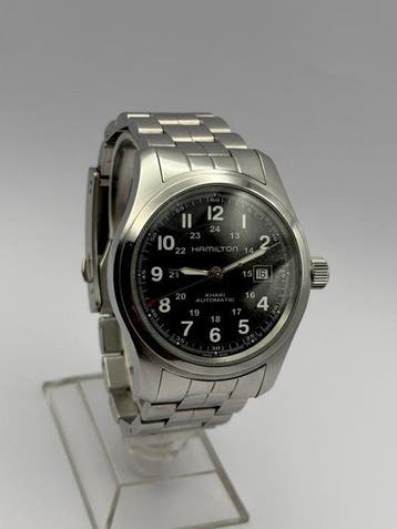 Hamilton - Khaki Field Automatic - Sans prix de réserve -, Handtassen en Accessoires, Nieuw