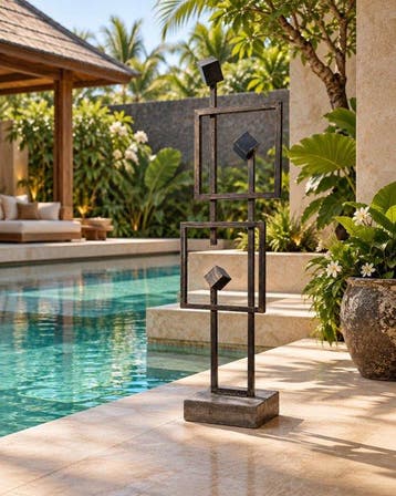 D.B - Sculpture Geometric Balance solid outdoor/indoor XXL