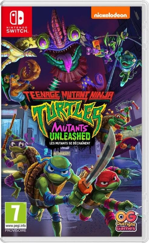 Teenage Mutant Ninja Turtles Mutants Unleashed (Nieuw), Games en Spelcomputers, Games | Nintendo Switch, Nieuw, Ophalen of Verzenden