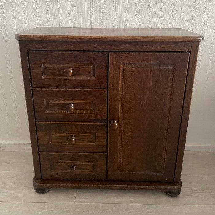 Commode - Eik, Antiek en Kunst, Curiosa en Brocante