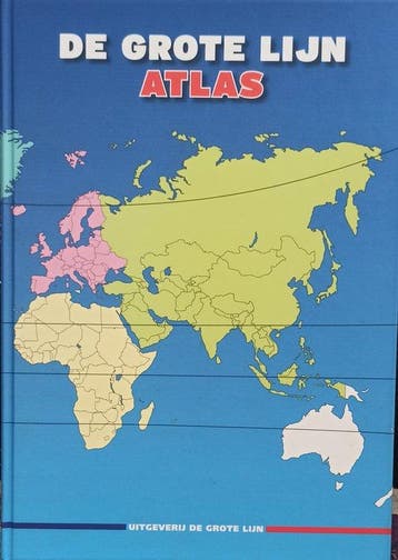 De Grote Lijn Atlas 9789080626027 Hanneke de Jong, Verzenden, Zo goed als nieuw, Hanneke de Jong