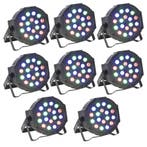 Party Light 8x Party-par181 DMX Gestuurde Led PAR, Muziek en Instrumenten, Licht en Laser, Nieuw