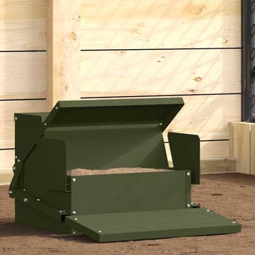 vidaXL Kip trekvoeder Olijfgroen 50 x 40 x 29 cm 2 kg, Verzenden