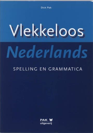 Vlekkeloos Nederlands Spelling en grammatica / Spelling en, Boeken, Verzenden, Zo goed als nieuw, D. Pak