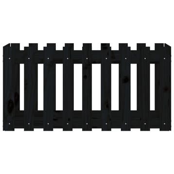 vidaXL Plantenbak verhoogd hekontwerp 100x50x50 cm, Verzenden