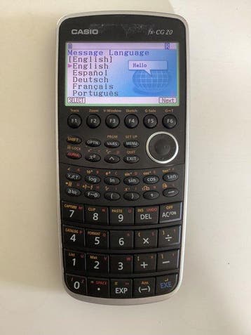 Casio - Rekenmachine - 2010-2020 - FX-CG20- Grafisch, Nieuw
