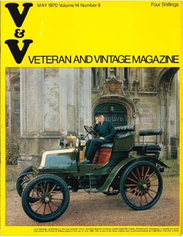 1970 VETERAN AND VINTAGE MAGAZINE 9 ENGELS, Ophalen of Verzenden