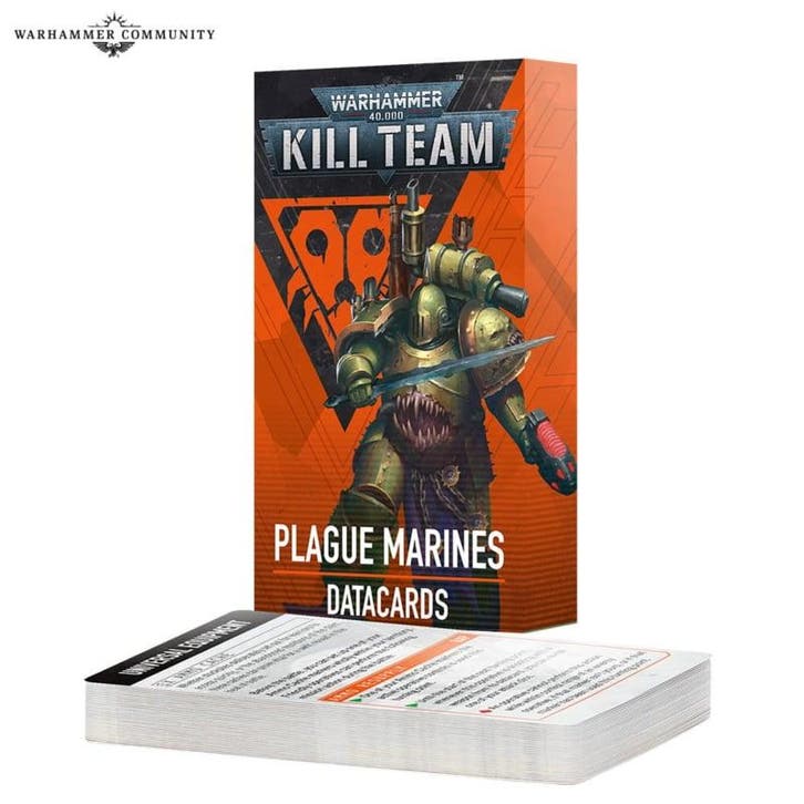 Kill Team Plague marines datacards (Warhammer nieuw), Hobby & Loisirs créatifs, Wargaming, Enlèvement ou Envoi
