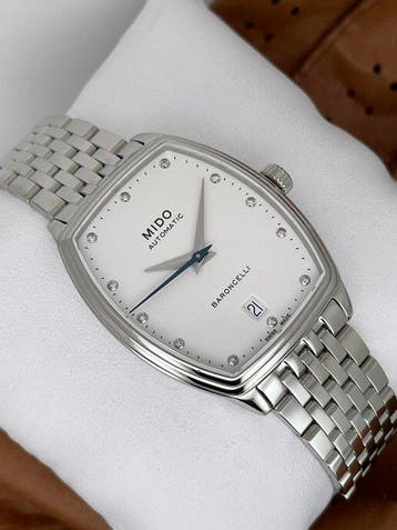 Mido - Baroncelli Lady Diamonds Automatic - M0413071101600 -, Handtassen en Accessoires, Nieuw