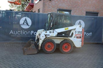 Veiling: Schranklader Bobcat S100 Diesel 26kW 2010, Zakelijke goederen, Machines en Bouw | Kranen en Graafmachines, Ophalen