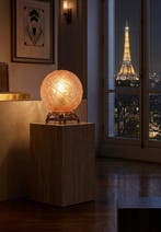 Muller Freres - Lampe - Verre, Bronze - Lampe veilleuse Art