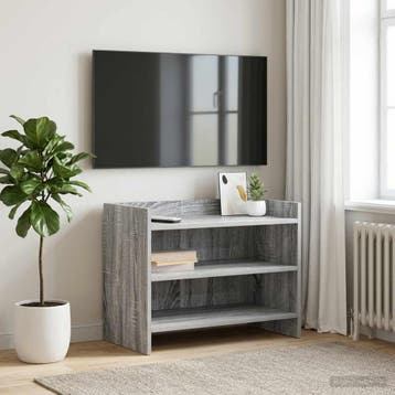 vidaXL TV Kast 60 x 33 x 47 cm Grijs Sonoma Bewerkt hout, Verzenden