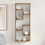 vidaXL Wandplank 36x16x90 cm bewerkt hout oud houtkleurig, Verzenden, Nieuw