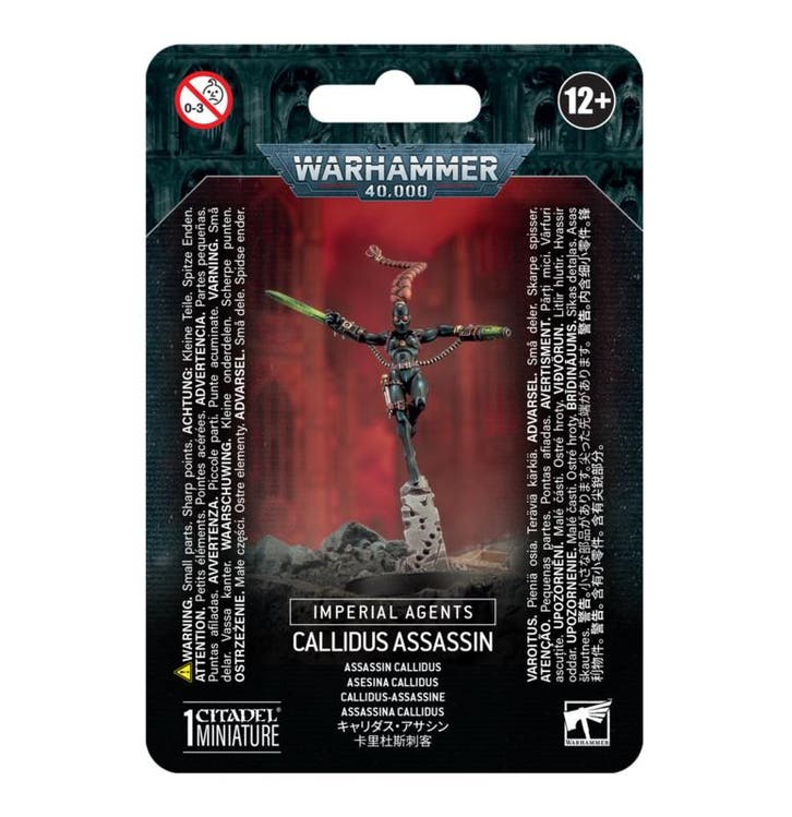 Imperial Agents Callidus Assassin (Warhammer 40.000 nieuw), Hobby & Loisirs créatifs, Wargaming, Enlèvement ou Envoi