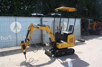 Veiling: Minigraver JPC CT13 Diesel 12pk 2026 Nieuw, Ophalen
