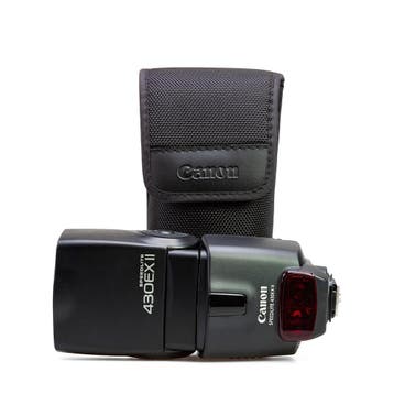Canon Speedlite 430EX II met garantie, Ophalen of Verzenden, Gebruikt