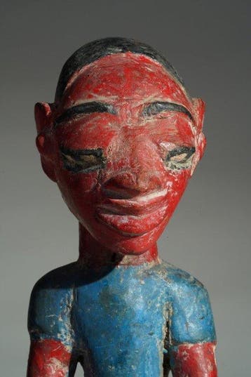 kolonialstatue - Baule - Ivoorkust
