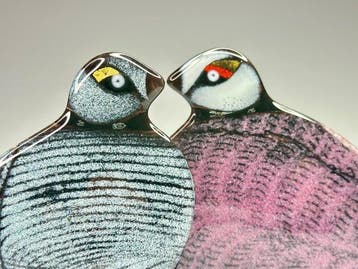 Studio Habrat - Beeldje - Partridge Pair (2) - fusie