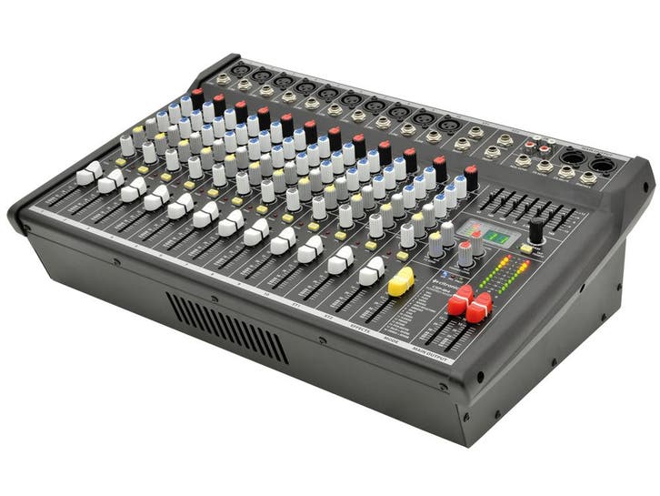 Refurbished Citronic CSP-714 Stage Mixer Met Versterker 700W, Musique & Instruments, Microphones
