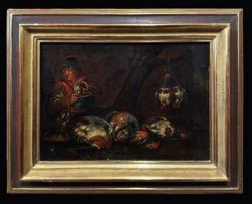 École Hollandaise (XVIII) - Le Voleur de Volailles