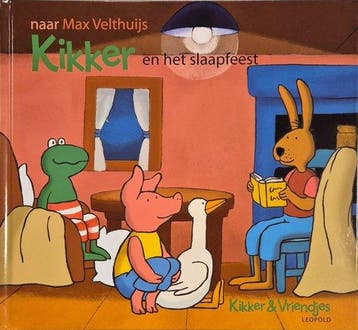 Kikker en het slaapfeest 9789025872830 Max Velthuijs, Boeken, Verzenden, Gelezen, Max Velthuijs